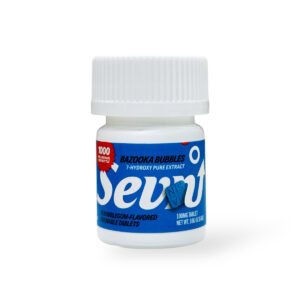 Sevn Bazooka Bubbles 100mg 7-OH bubblegum chewable tablet