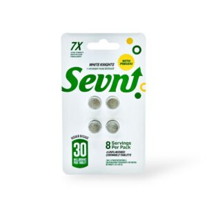 SEVN White Knights 30mg 7-Hydroxy With Pseudo tablets