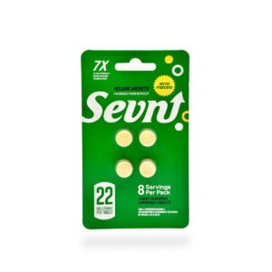 SEVN Yellow Jackets 22mg mint tablets