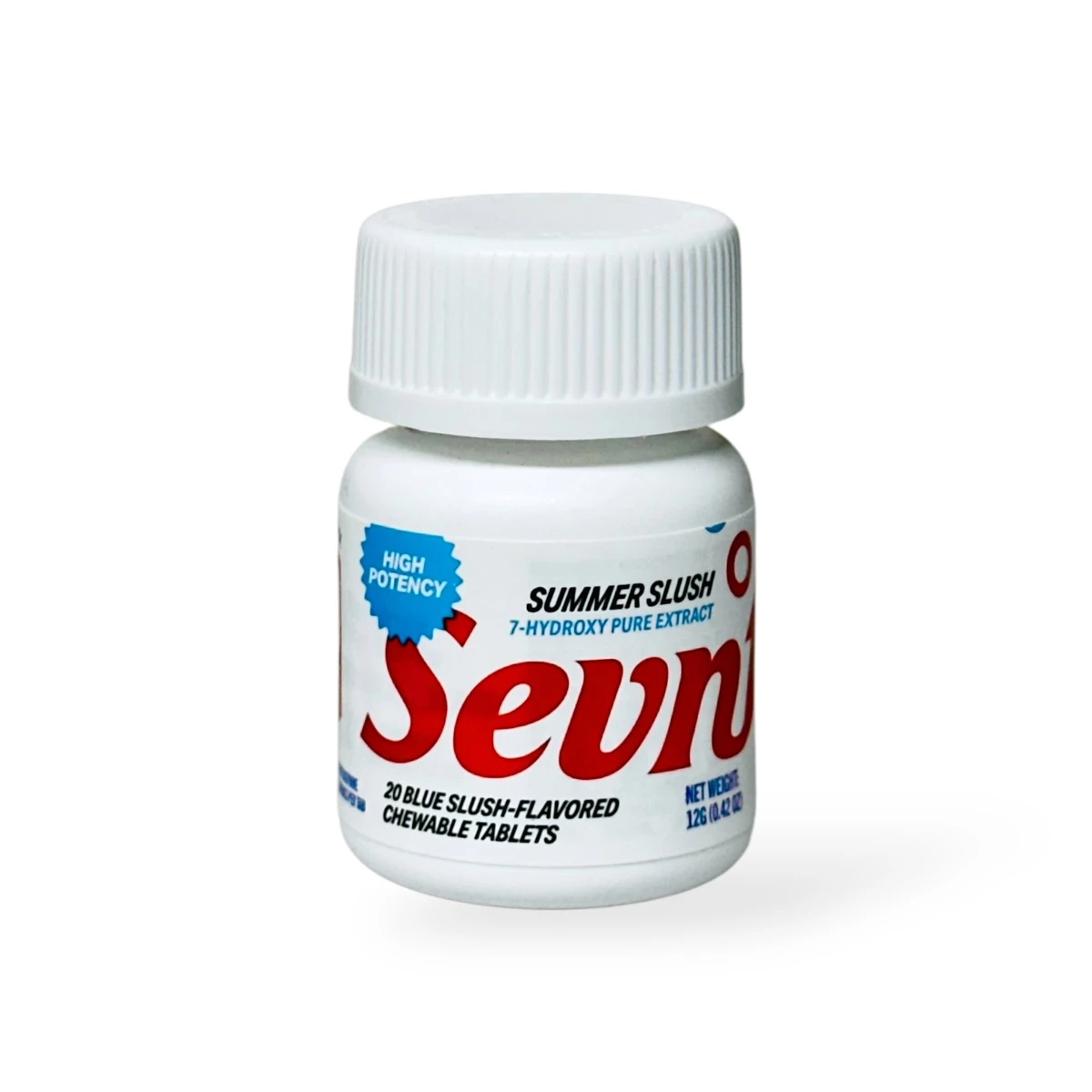 Sevn Summer Slush Blue Slush 40mg 7-Hydroxy chewable tablet