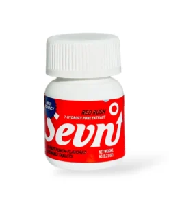 SEVN Red Rush 35mg 7-Hydroxy Fruit Punch tablet