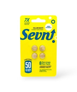 SEVN Yellow Boats Banana 50mg 7-Hydroxy tablets