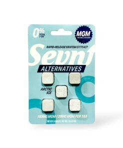 Sevn Alternatives MGM Rapid-Release Kratom Extract Tablet Arctic Ice 20mg Per Tablet